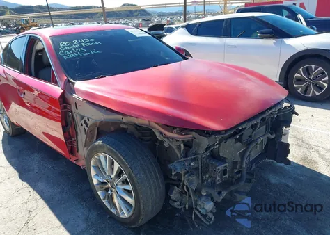 2021 Infiniti Q50 Luxe из США, поврежденный, VIN JN1EV7BP9MM701017